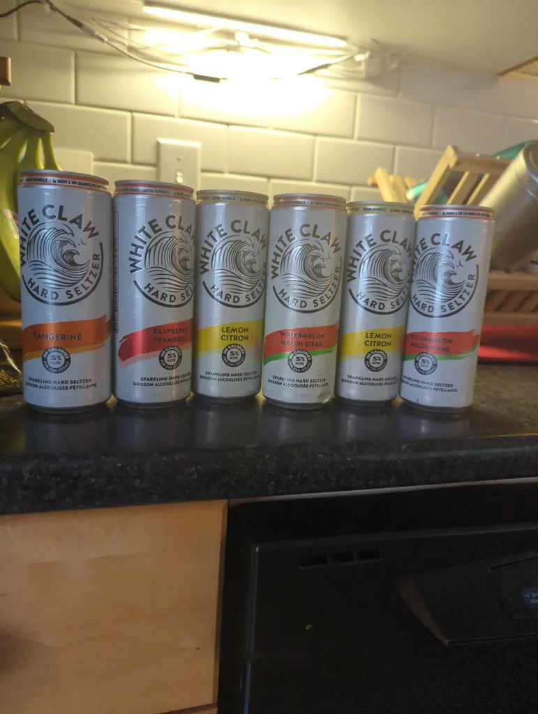 6 assorted white claw photo 1