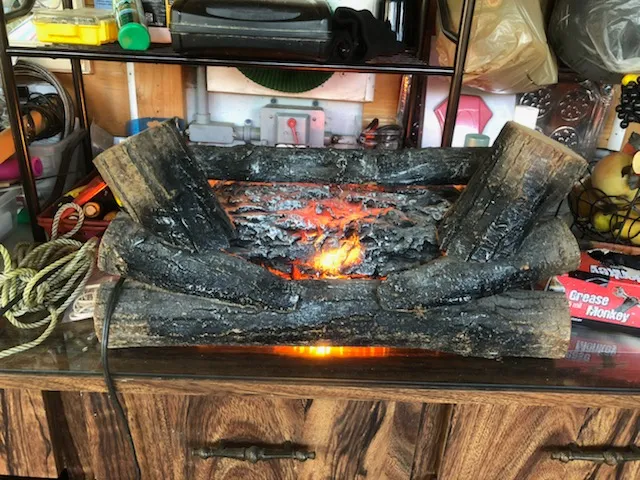 Vintage Fake Fireplace  photo 1