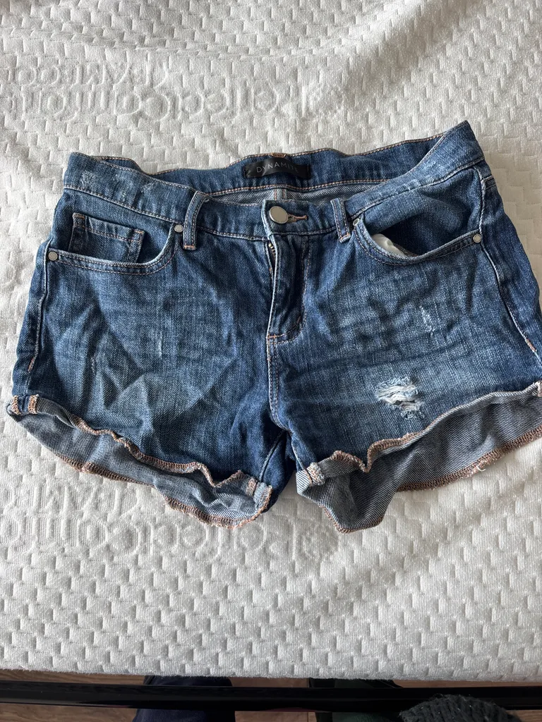 Denim shorts  photo 1