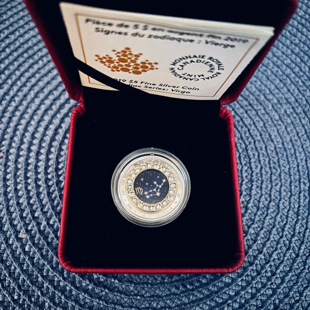 RCM 2019 Silver Coin Zodiac Series Virgo photo 1