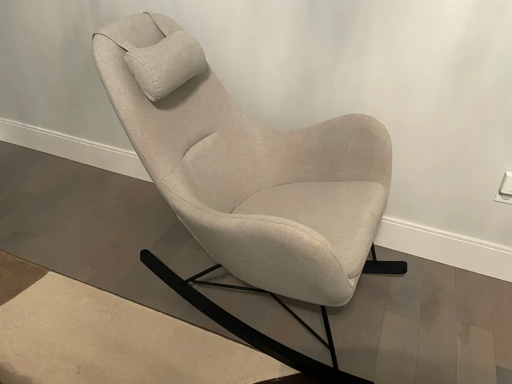 Beautiful modern rocking chair armchair accent  photo 1