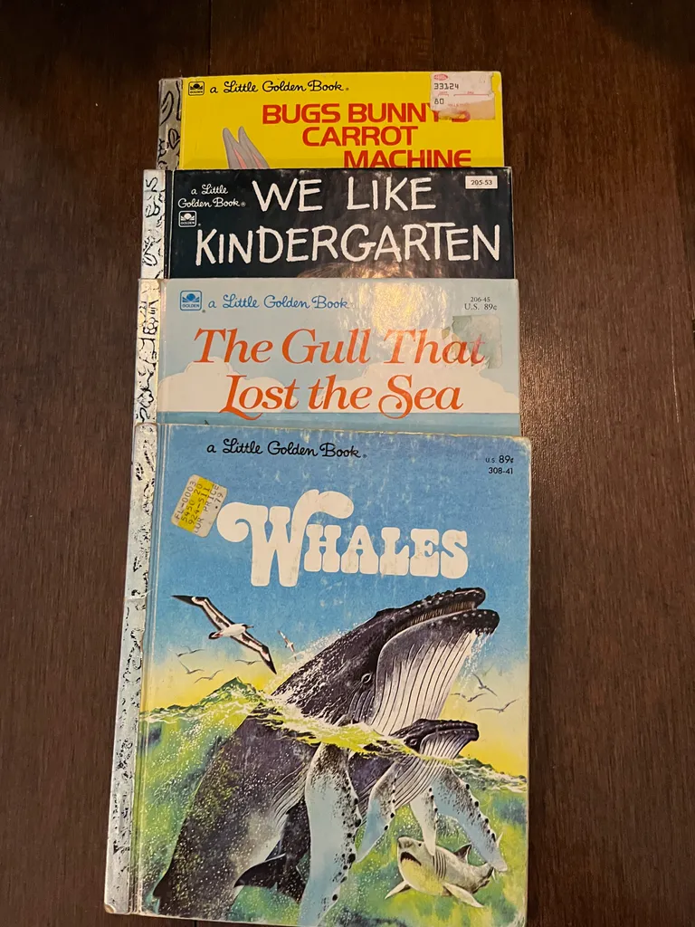 Golden books and Disney on record photo 1