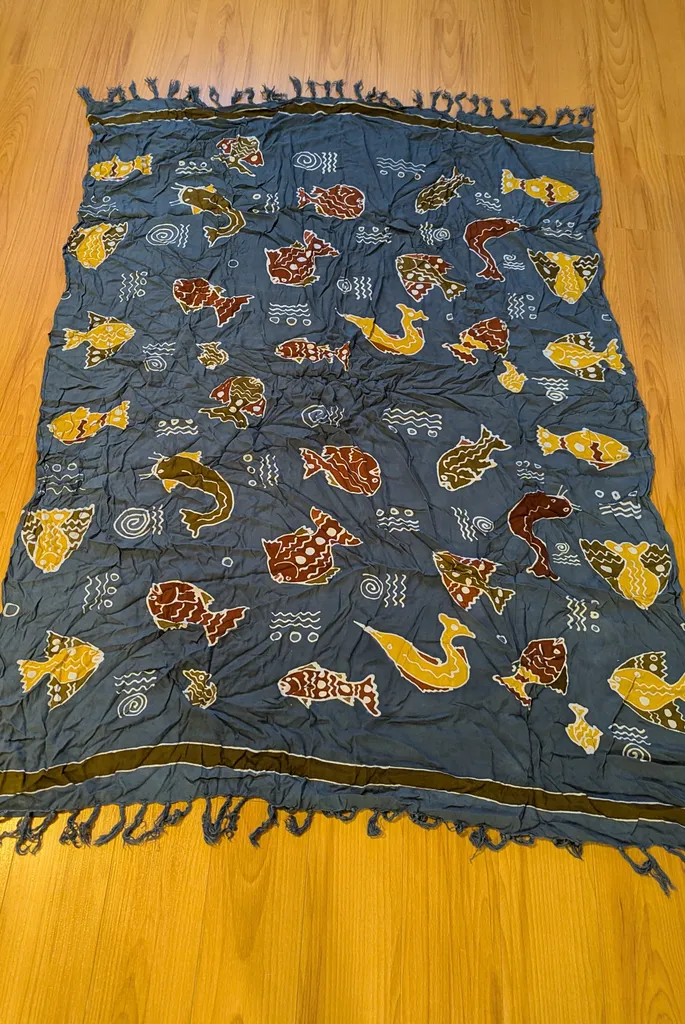 Fish Print Sarong photo 1