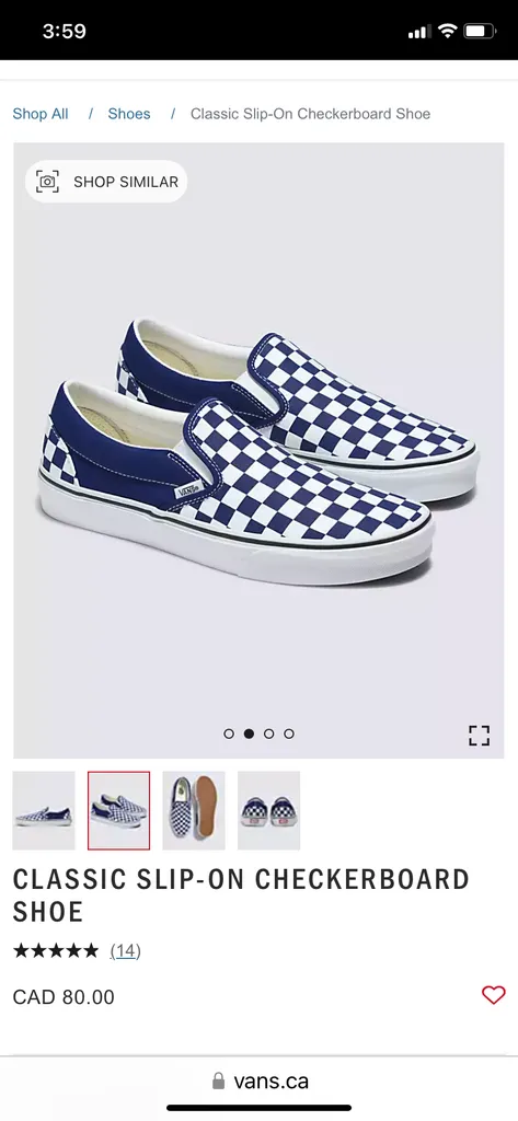 Vans checked slip ons  photo 1