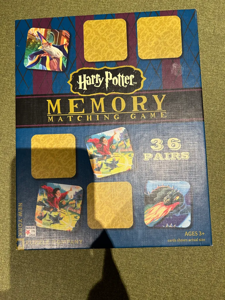 Harry potter memory matching game photo 1