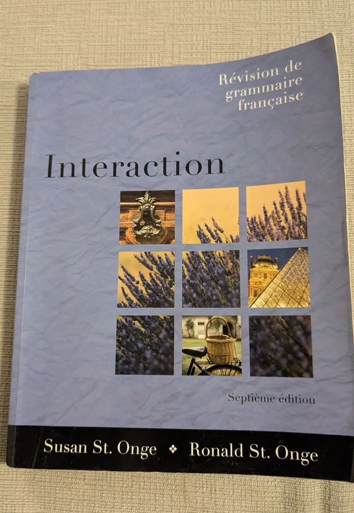 French Textbook: Interaction - Septième édition  photo 1