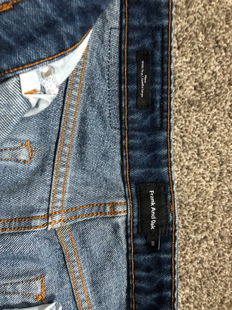 Frank & Oak Wide Leg Jeans - 28 photo 1