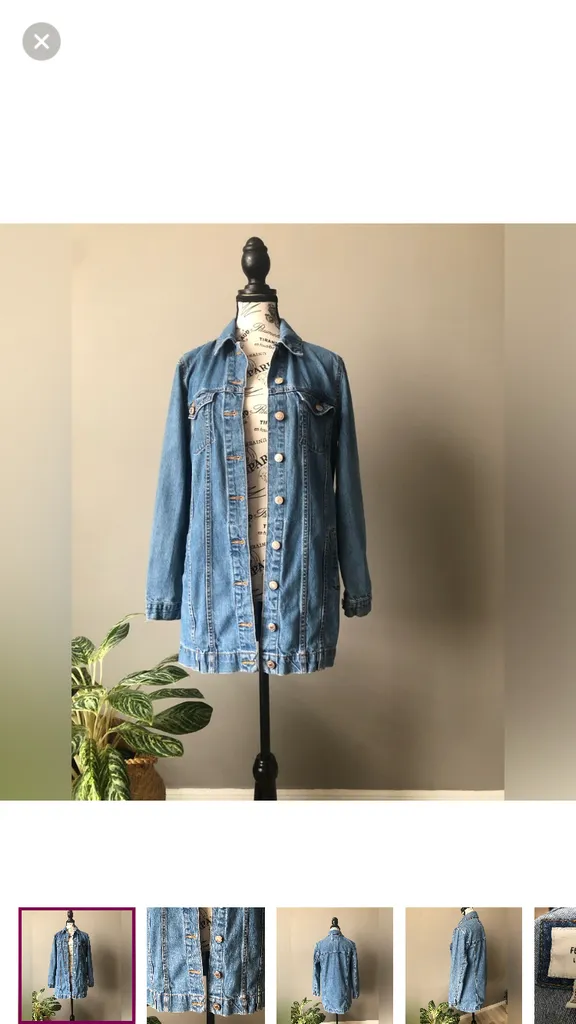 Forever 21 Denim Jean Jacket  photo 1