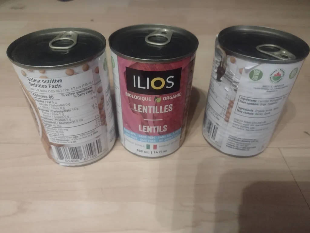 Organic lentils photo 1