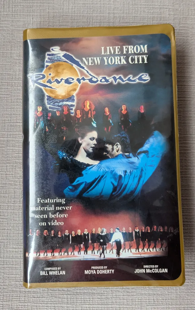 Riverdance Live from New York City VHS Tape photo 1