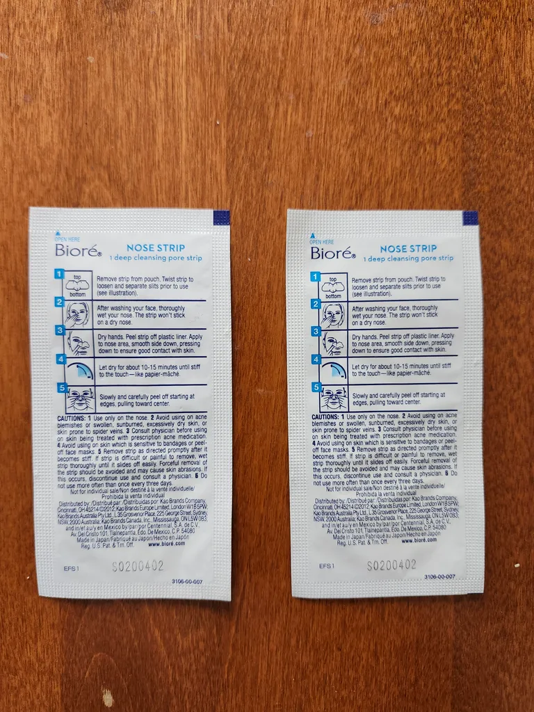 Biore nose strips photo 1