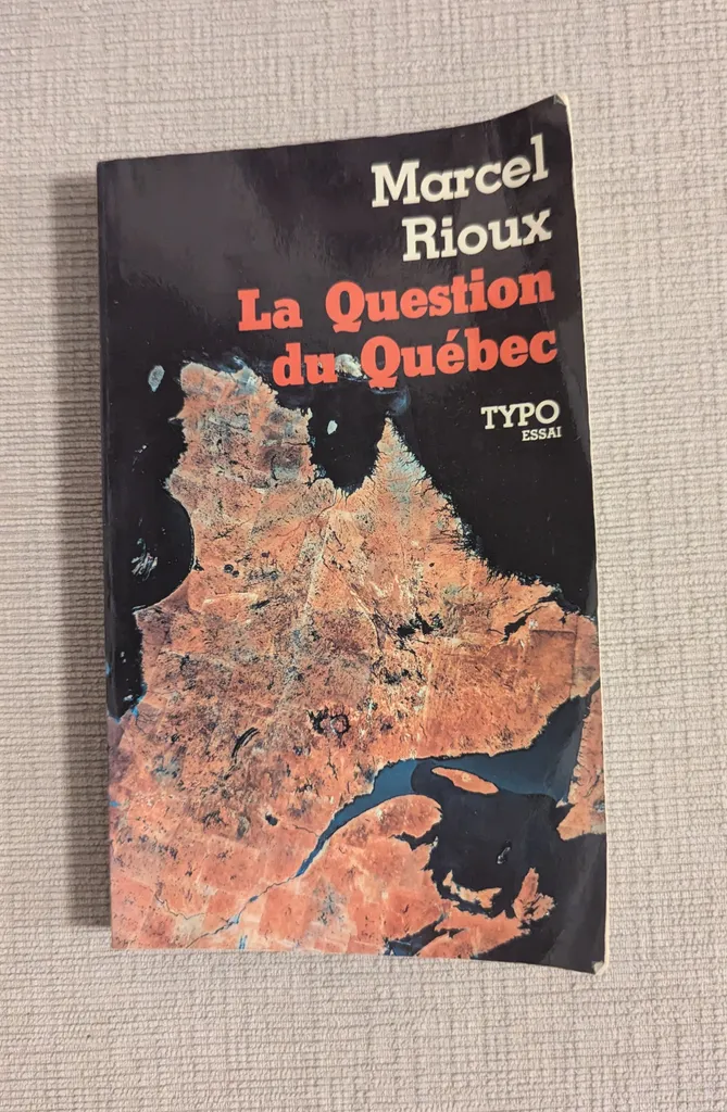 La Question du Québec by Marcel Rioux photo 1