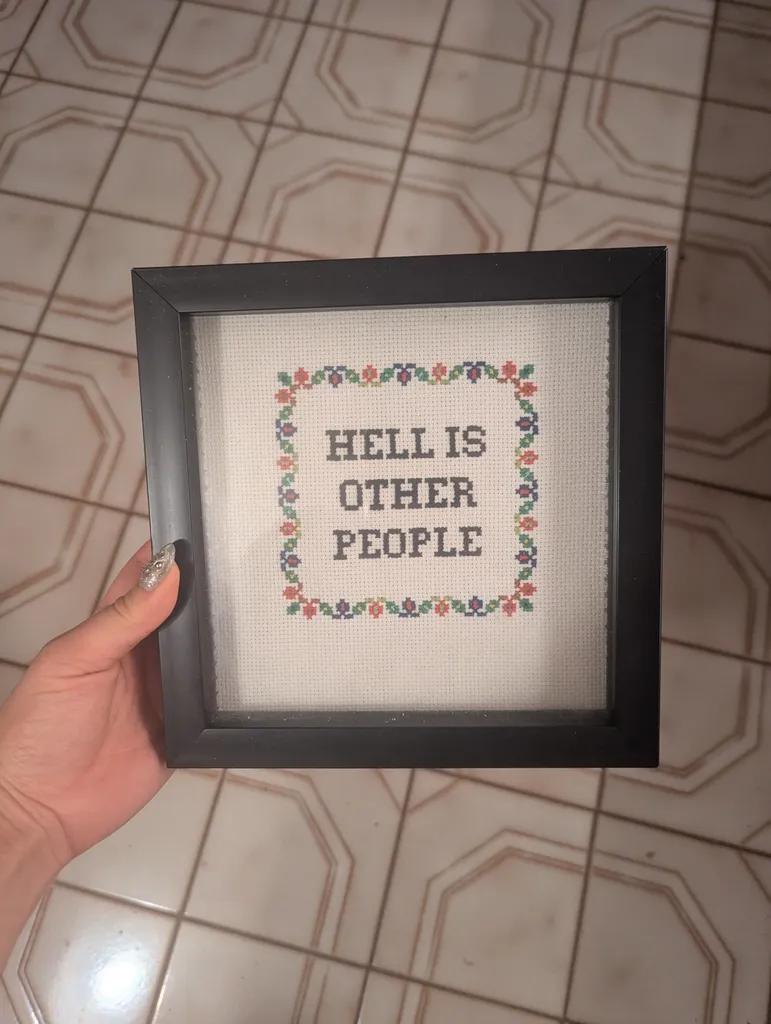 Hell is other people frame photo 1