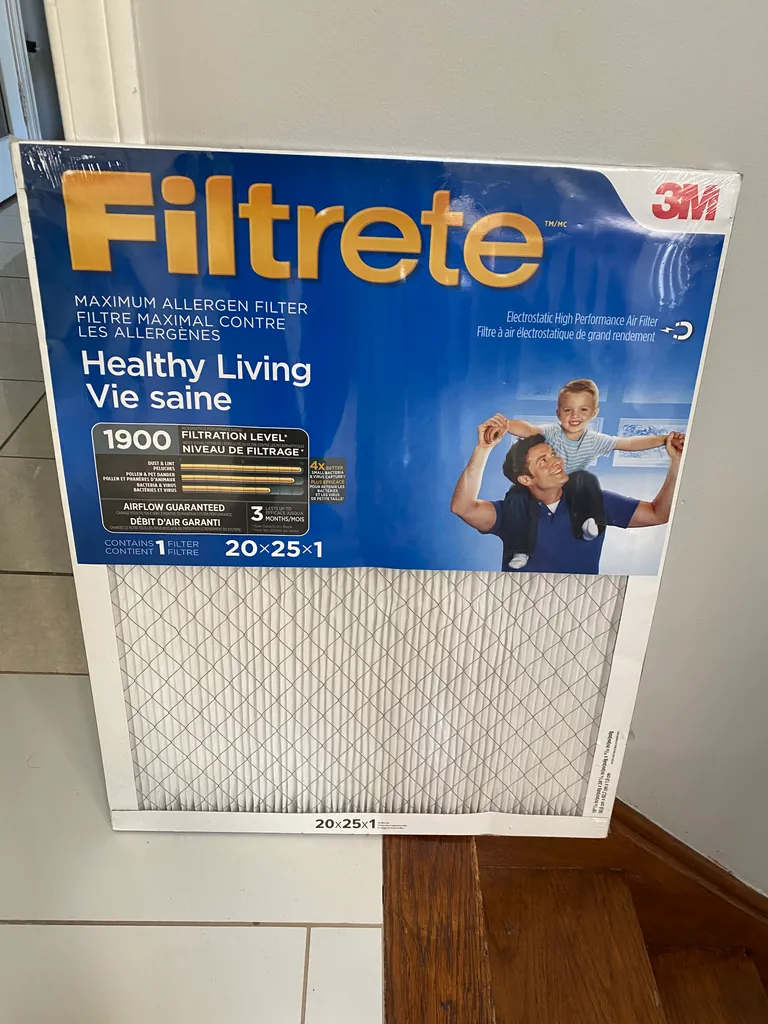 Filtrete furnace air filter photo 1