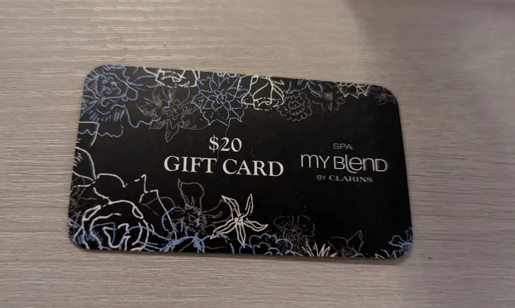 $20 Spa My Blend by Clarins Gift Card photo 1