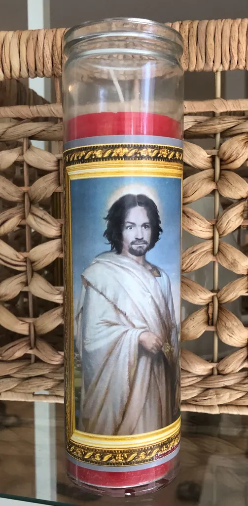 Charles Manson Candle photo 1