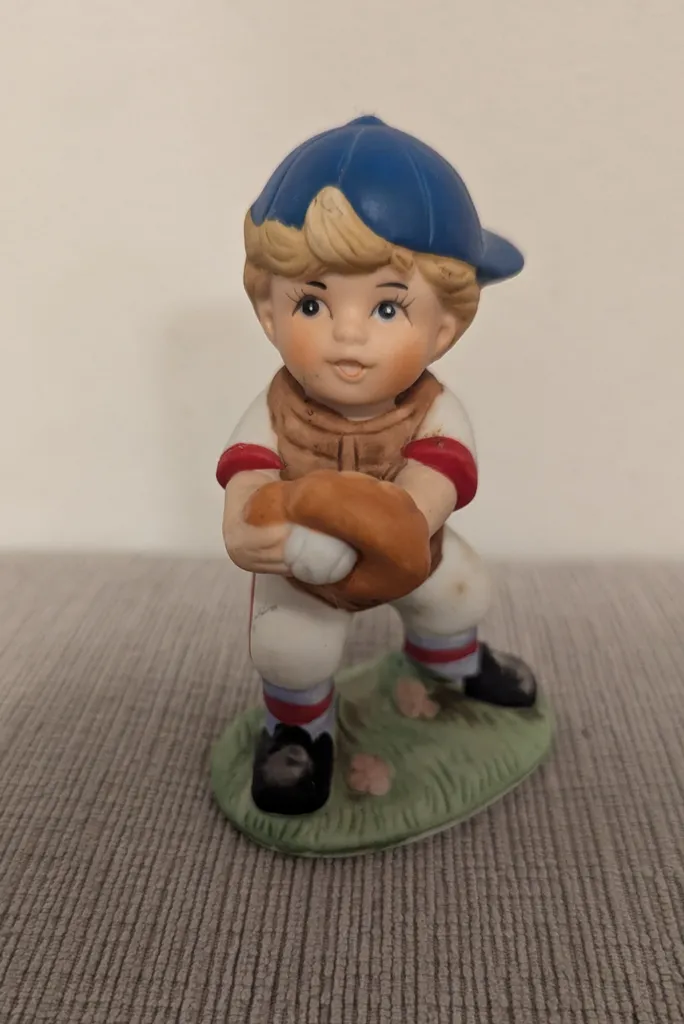 Baseball Player Figurine  photo 1
