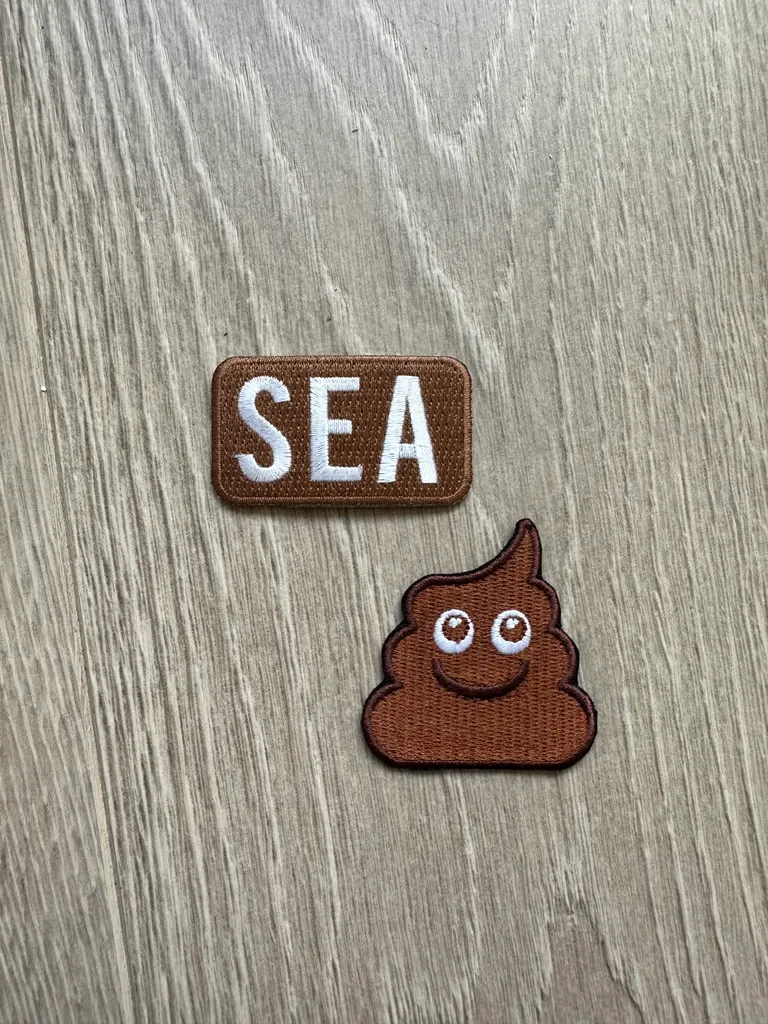 NEW Seattle & 💩 Patches  photo 1