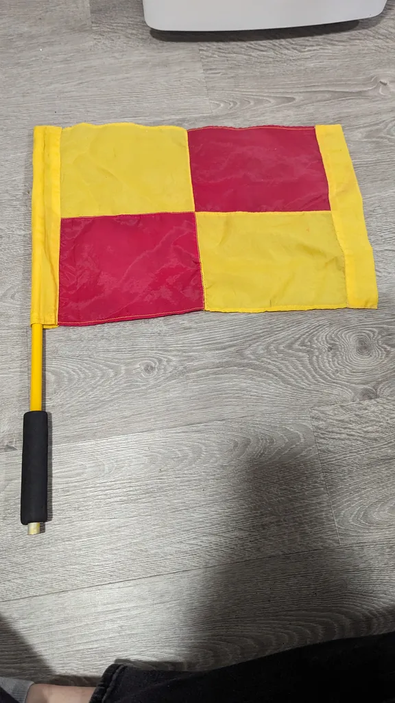 Soccer Referee Flag photo 1
