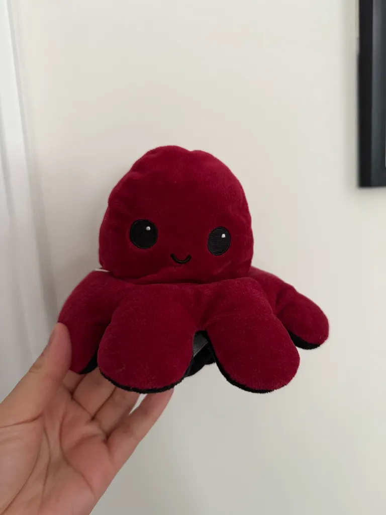 Happy and mad Octopus plush photo 1