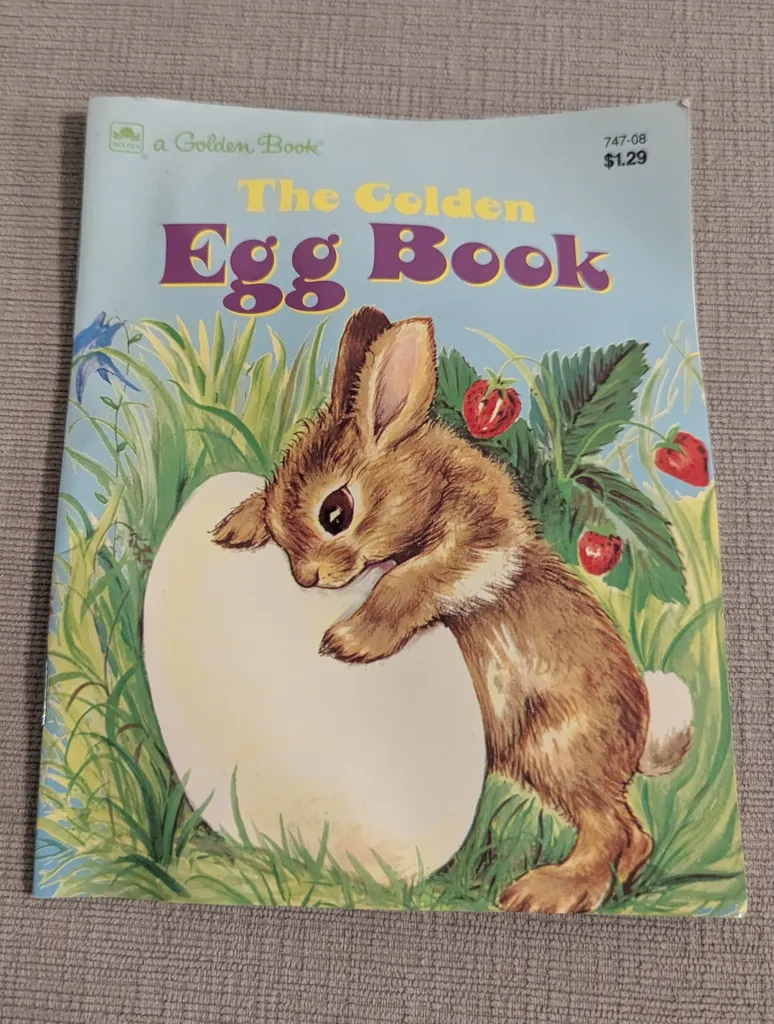 Vintage Golden Book - The Golden Egg Book photo 1