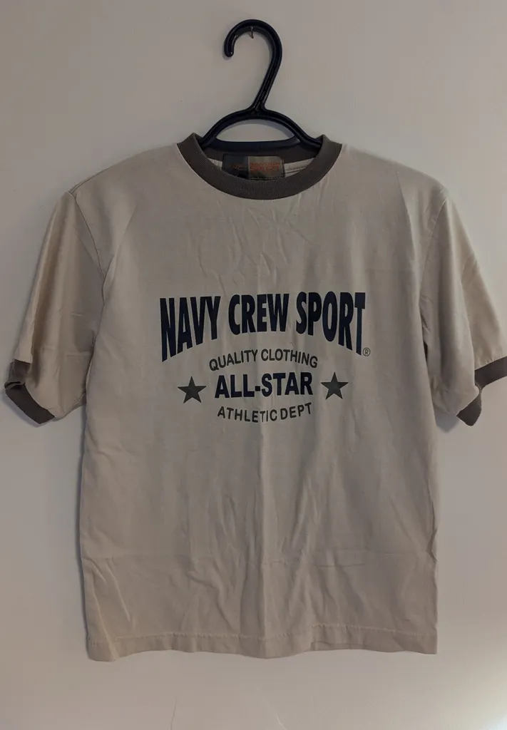 Navy Crew Sport All-Star T-Shirt - Youth Size Large photo 1