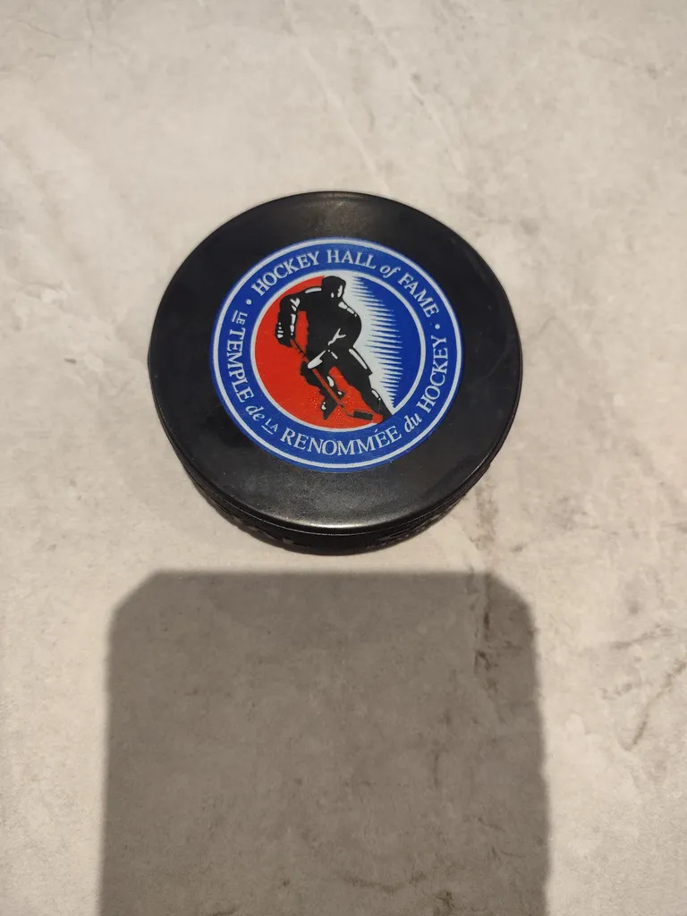 Hockey Hall of Fame Puck photo 1