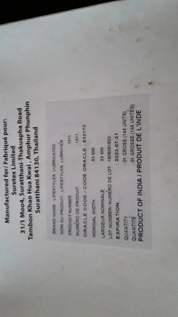 LIFESTYLES CONDOMS BNIB photo 1