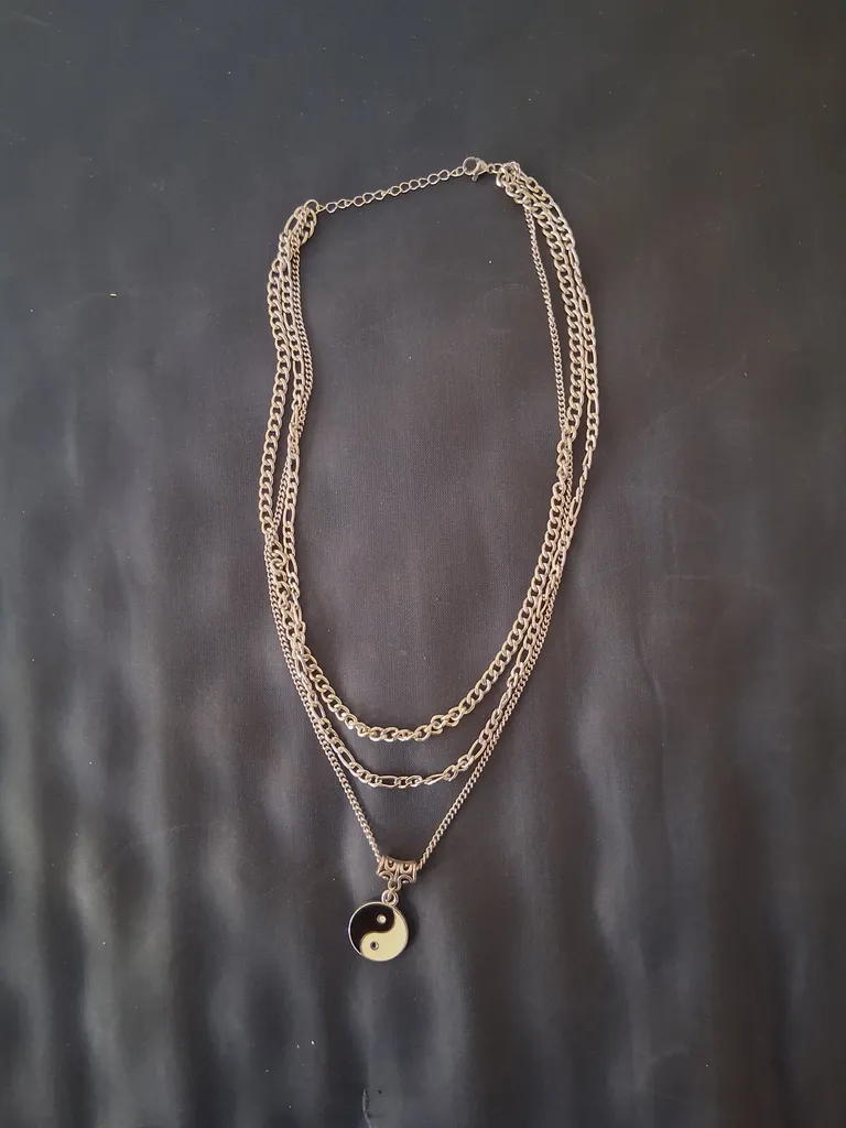 Layered yin/yang necklace photo 1