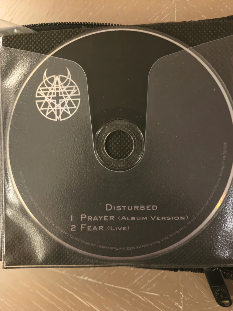 Disturbed CD - 2002 photo 1