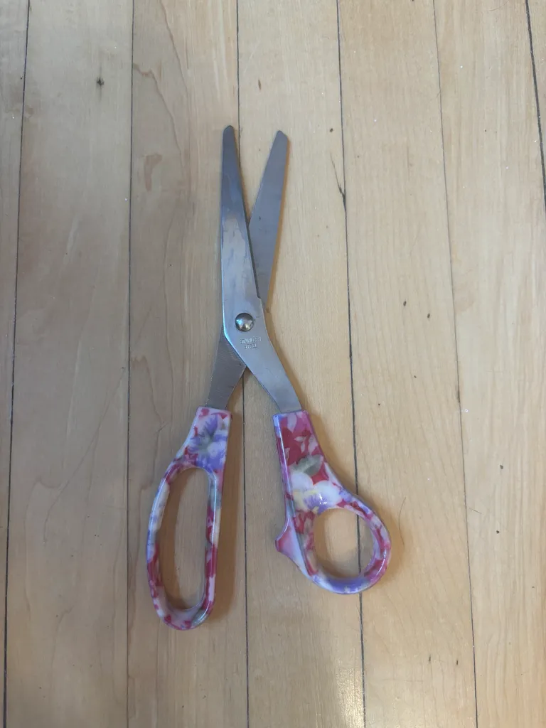 Stainless steel large scissors  photo 1