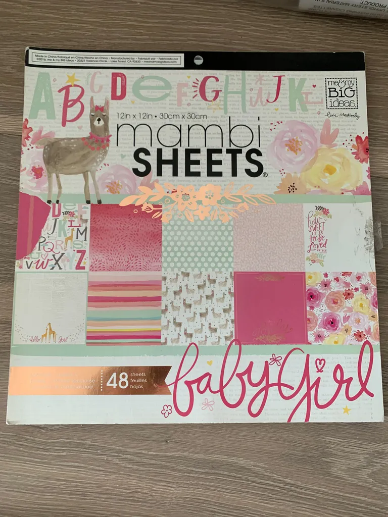 mambi sheets - 48 scrapbooking pages  photo 1