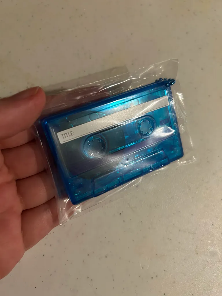 Cassette tape keychain photo 1