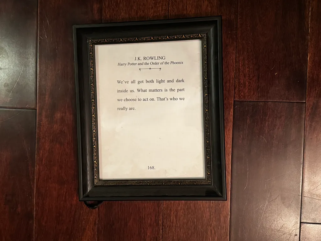 Harry Potter Print w/ Frame photo 1