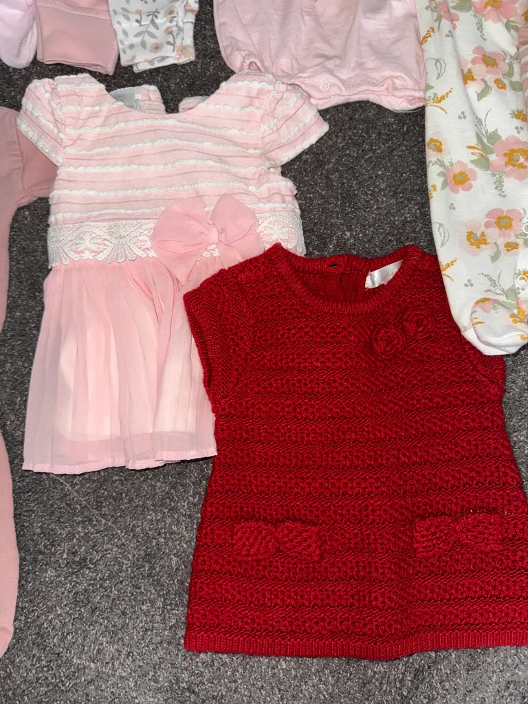 Baby girl dresses 0-3 month photo 1