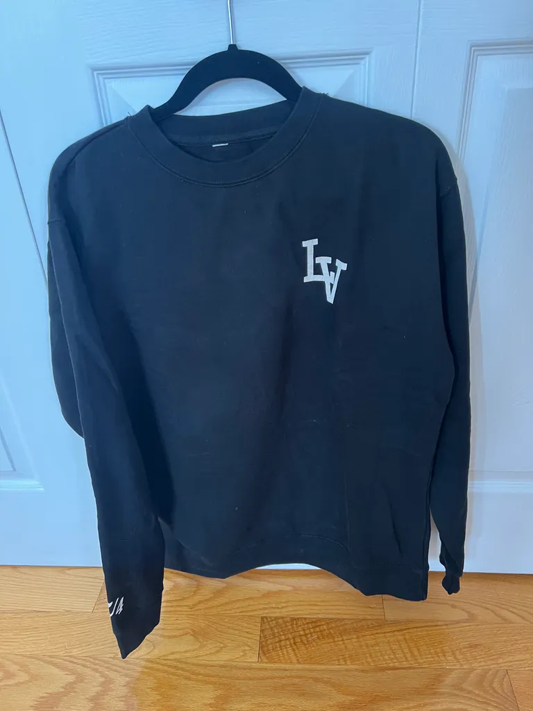 Black Loma Vista Recordings Sweatshirt, Mens L/ Womens M photo 1