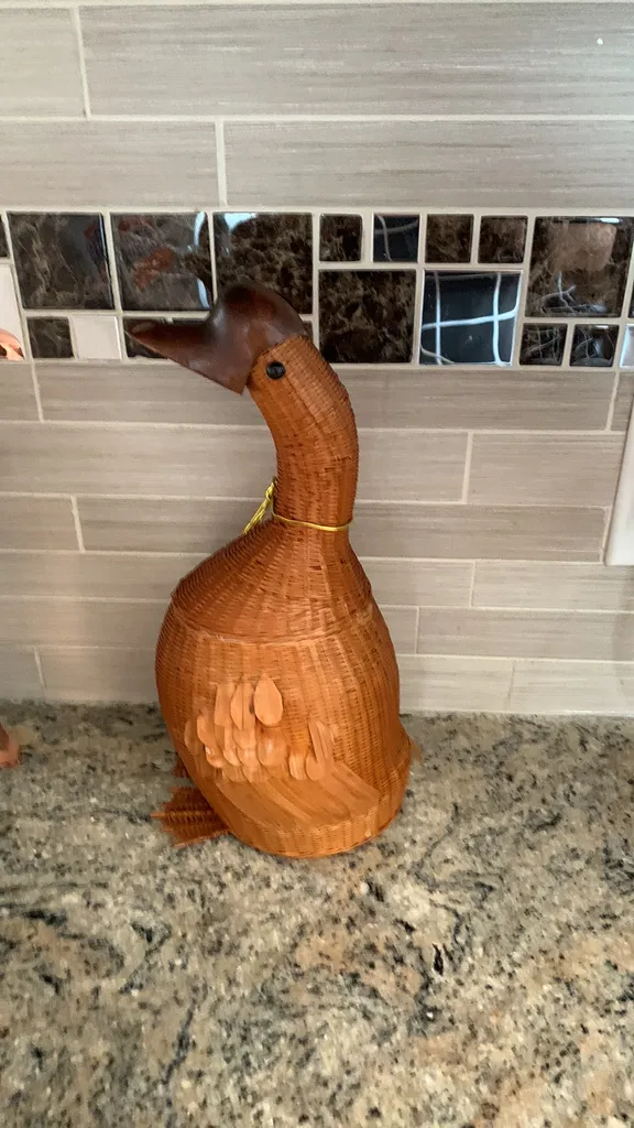 Vintage Shanghai hand woven duck  photo 1