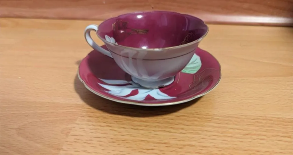 Brand New Antique Cup and Saucer Set  photo 1