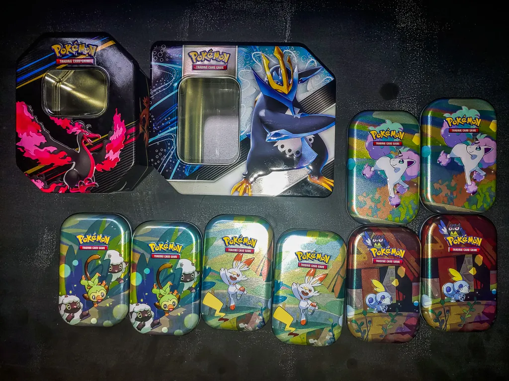 The Pokemon TCG Tins EMPTY / NO CARDS photo 1