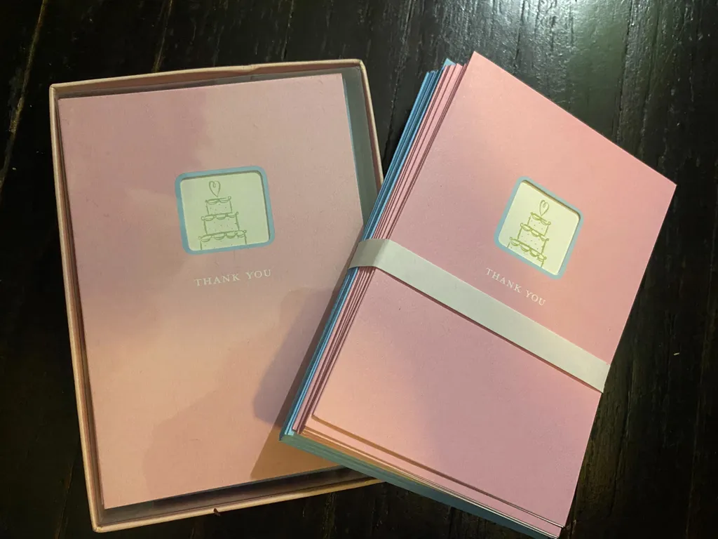 Free Thank you cards (bridal)  photo 1