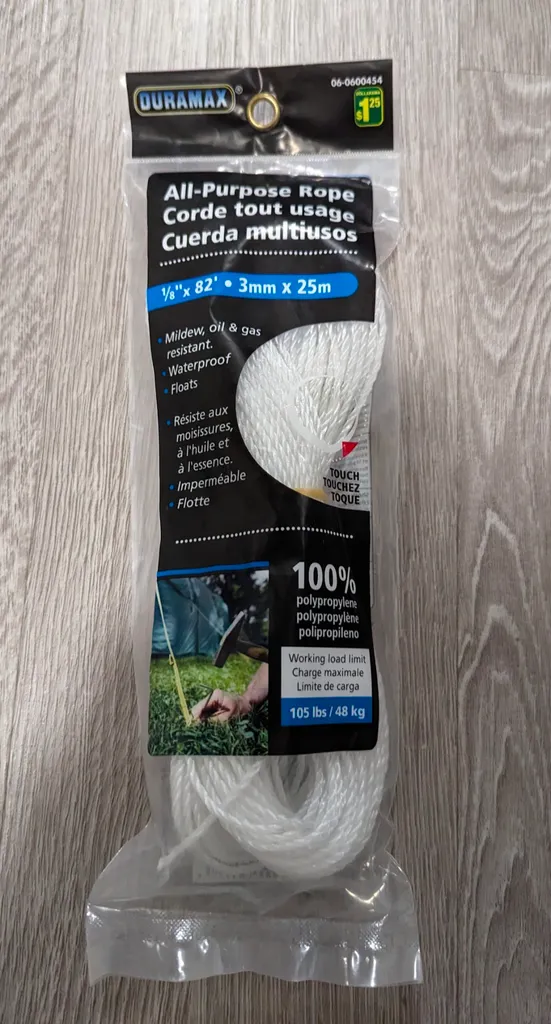 Brans New Duramax All-Purpose Rope photo 1