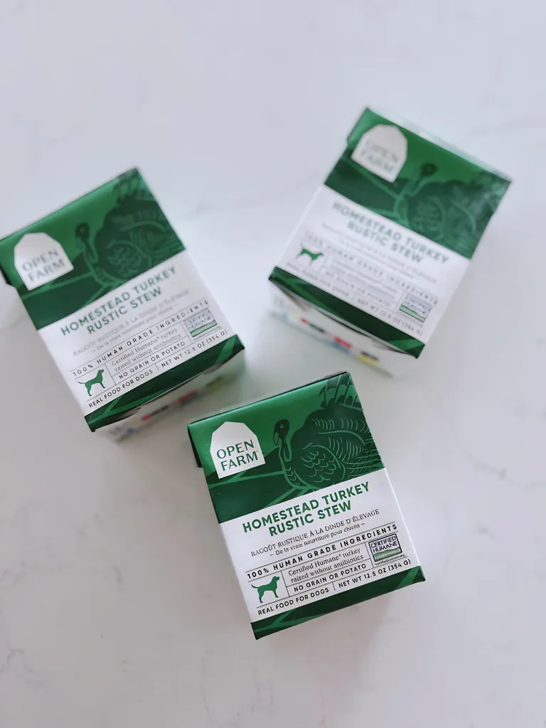 Wet Dog Food (Healthy) - Homestead Turkey Rustic Stew  photo 1