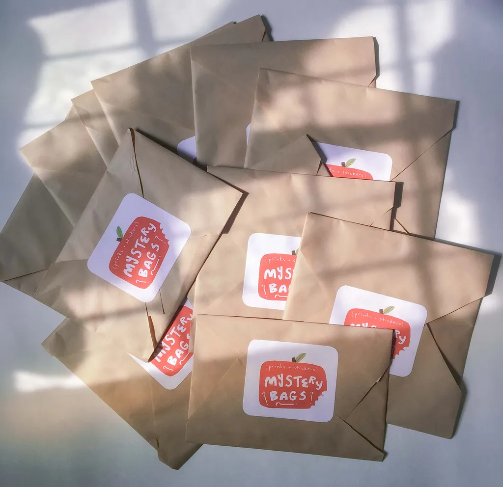 Mystery bag~prints and stickers  photo 1