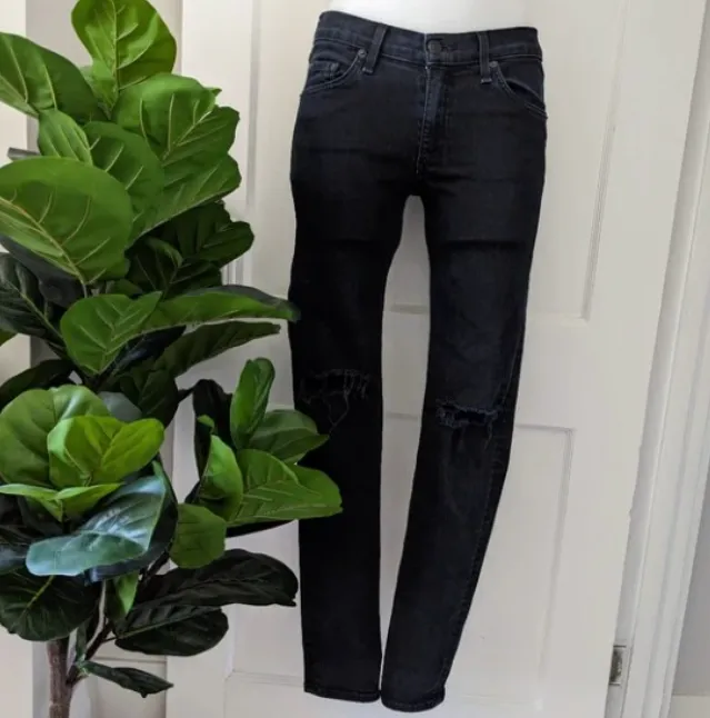 Rag & Bone Distressed Skinny Jeans, size 28 (RRP $330) photo 1