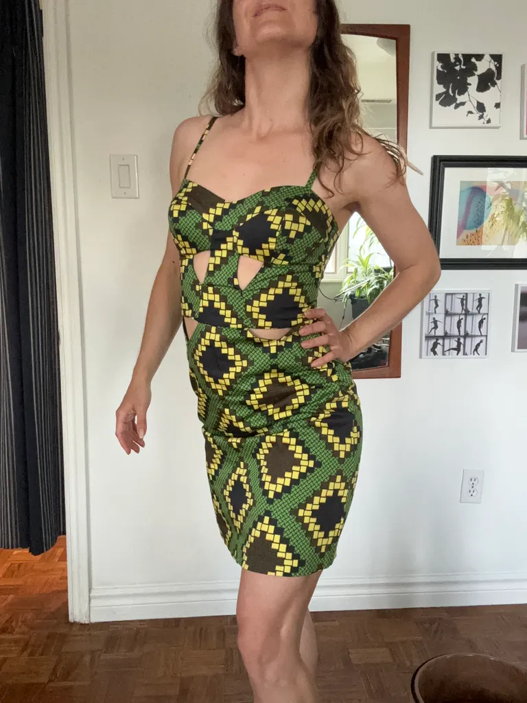 Fun summer dress - cotton  photo 1