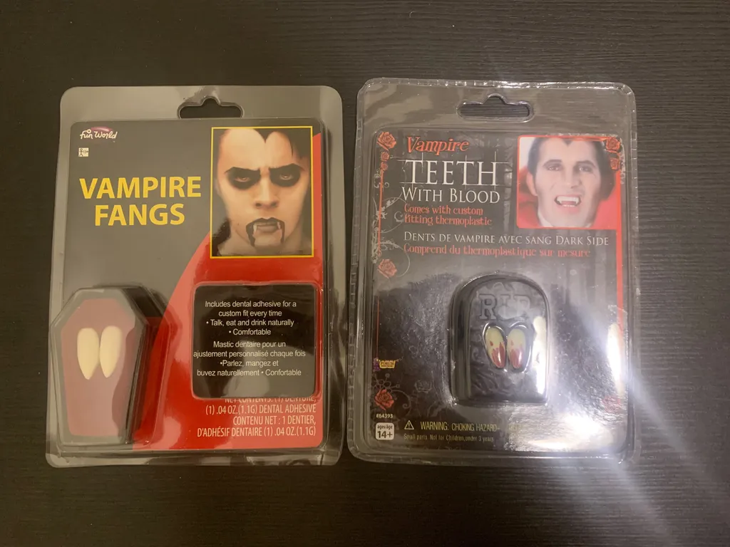 Halloween teeth/Vampire fangs  photo 1
