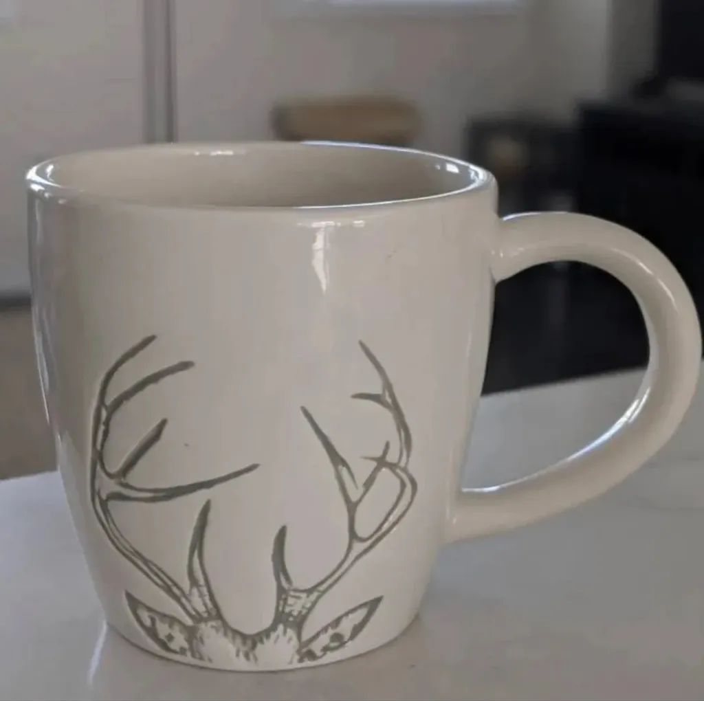 NEW Christmas reindeer mug photo 1