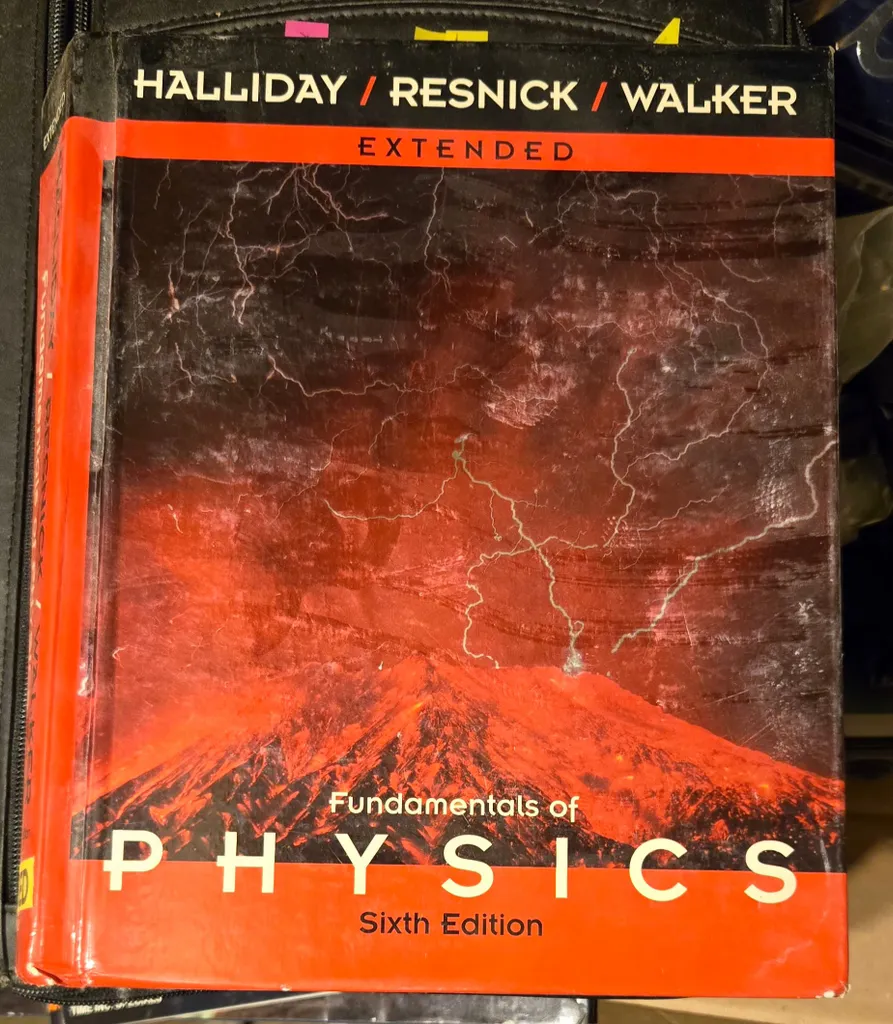 Fundamentals of Physics! Plus problem sets! photo 1