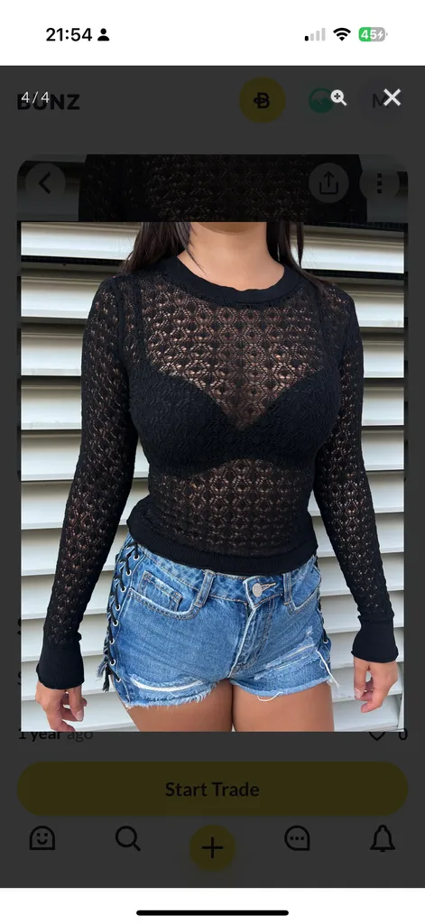 Sweater sheer photo 1