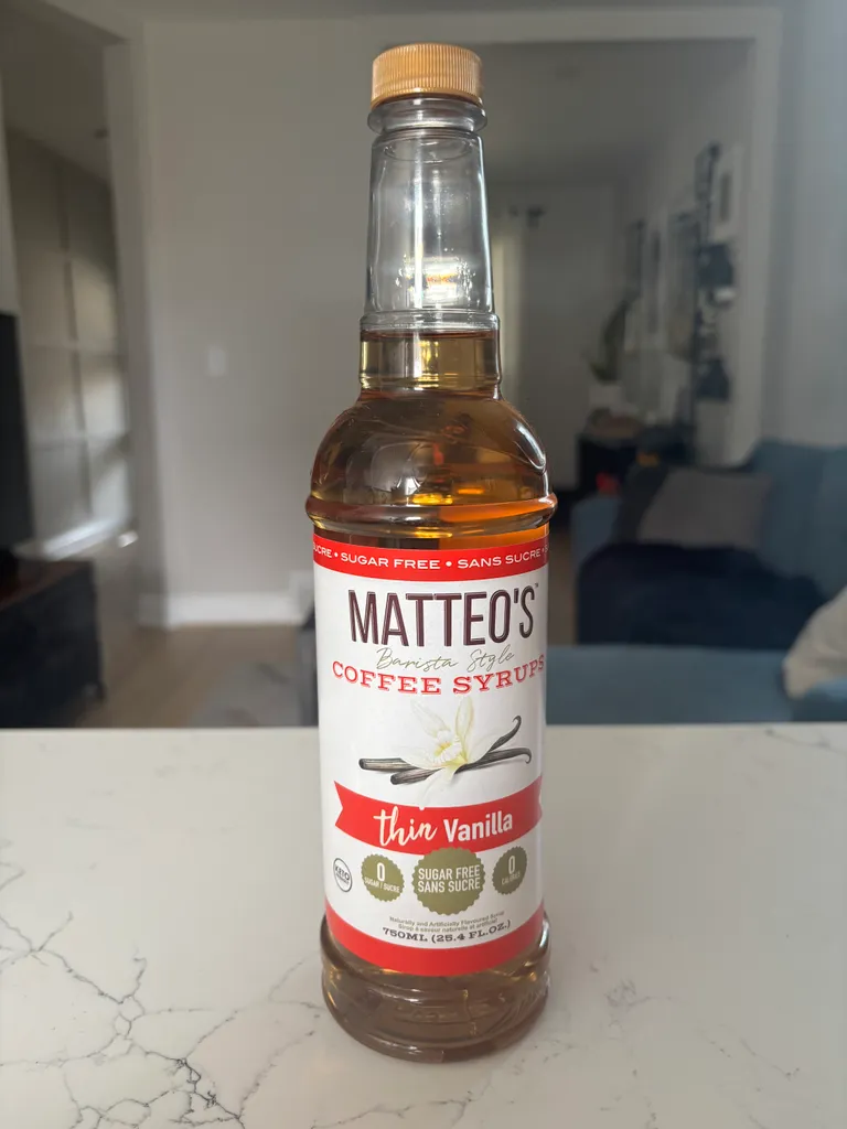 Matteo’s Coffee syrup  photo 1